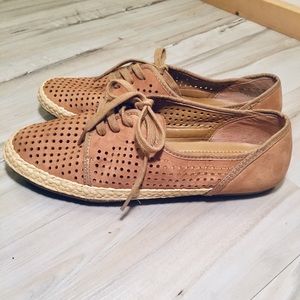 Franco Sarto | Leather Espadrille Flat Women’s 9